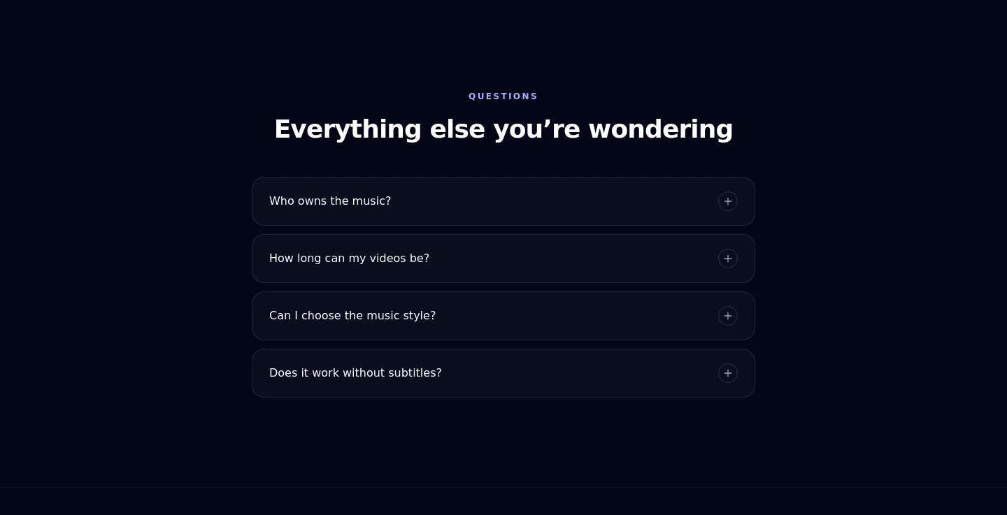 scora.fm FAQ section