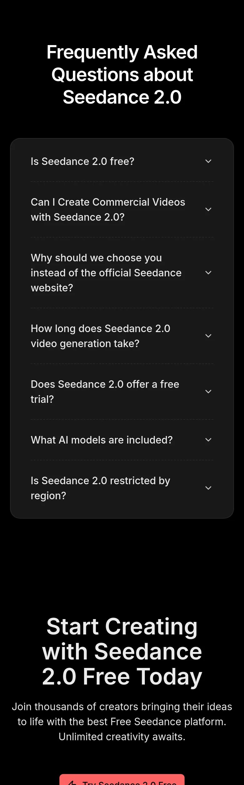 seedclip.net — a real FAQ section