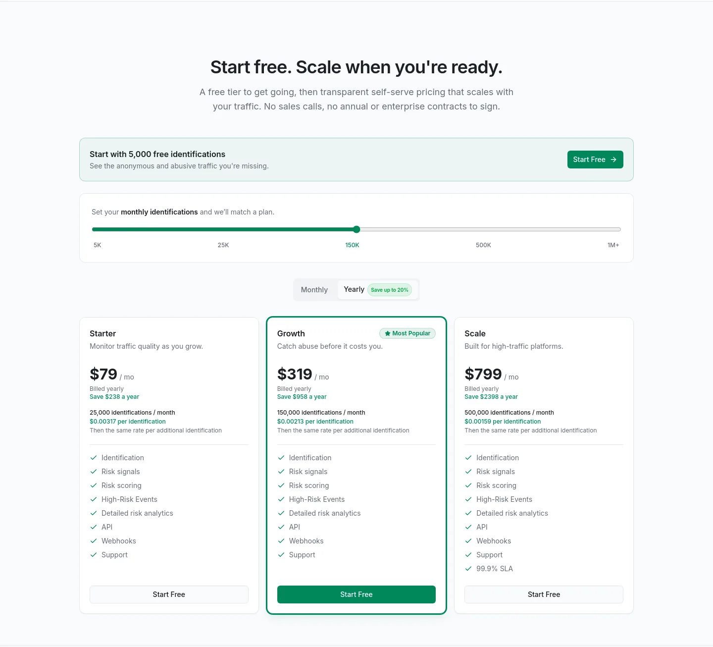 shieldlabs.ai Pricing section
