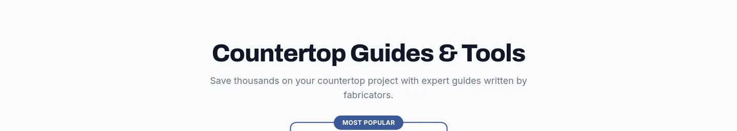 slabwise.com Hero section