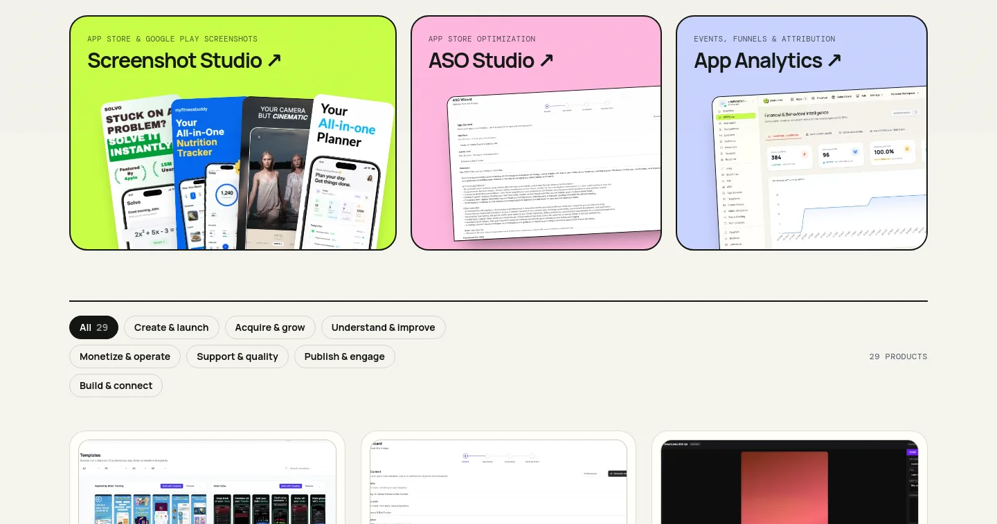 smartlinks.live Features section