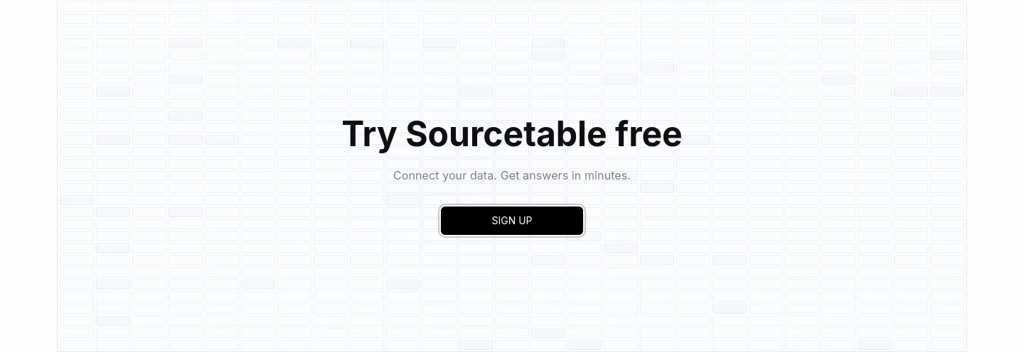 sourcetable.com CTA section