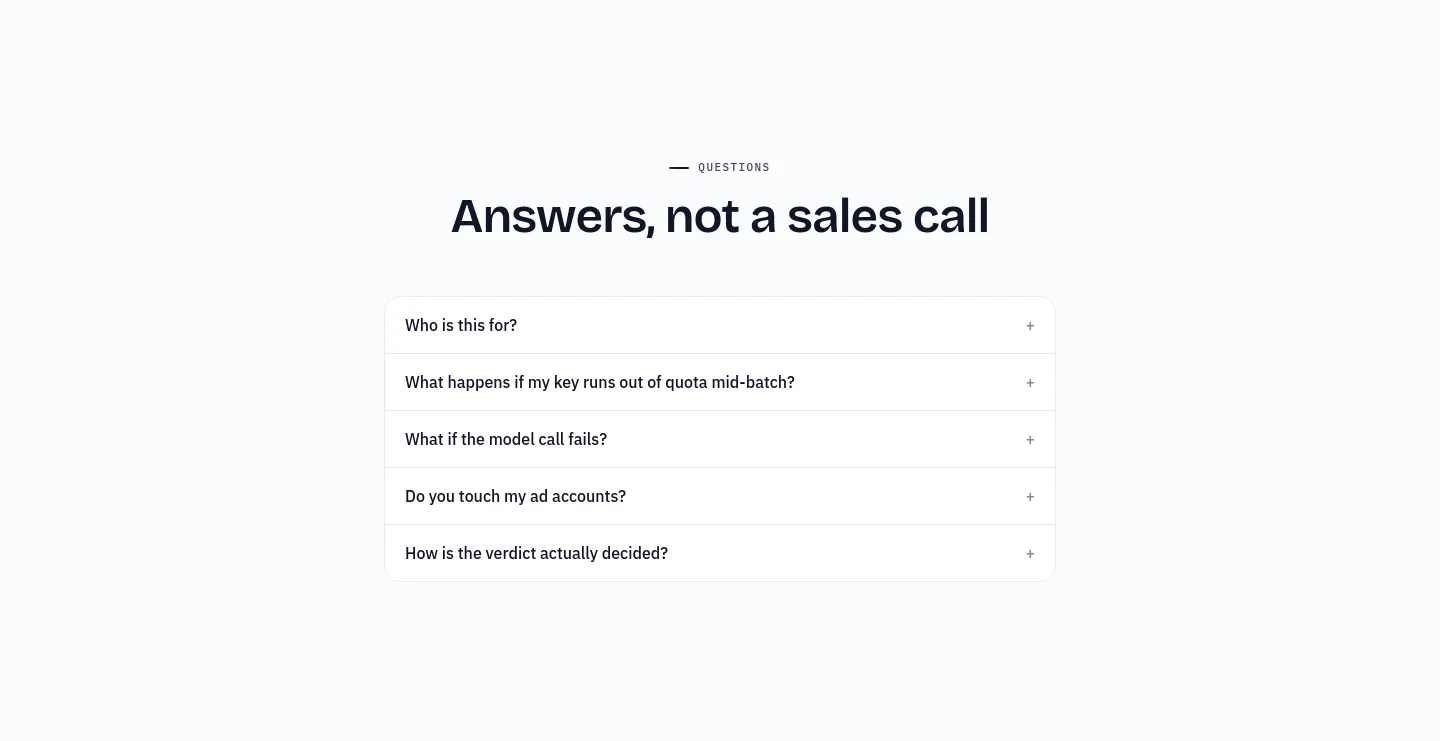 spendict.com FAQ section