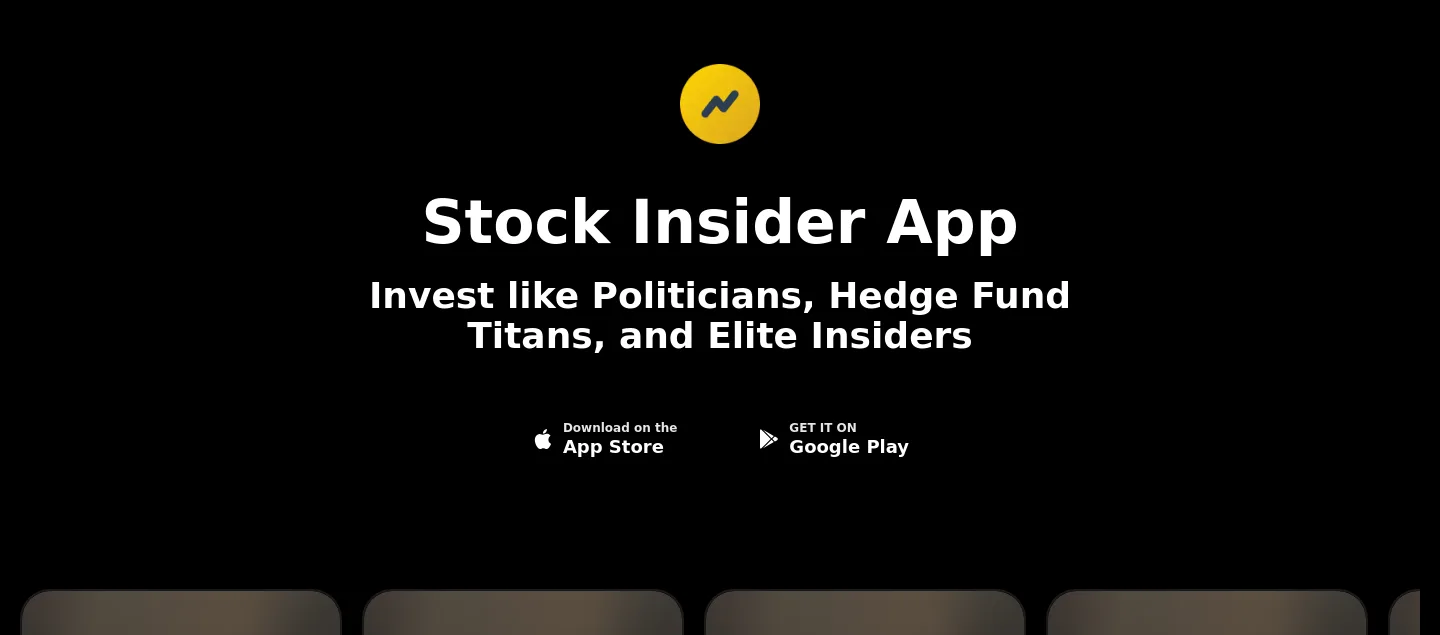stockinsiderapp.com — a real Hero section