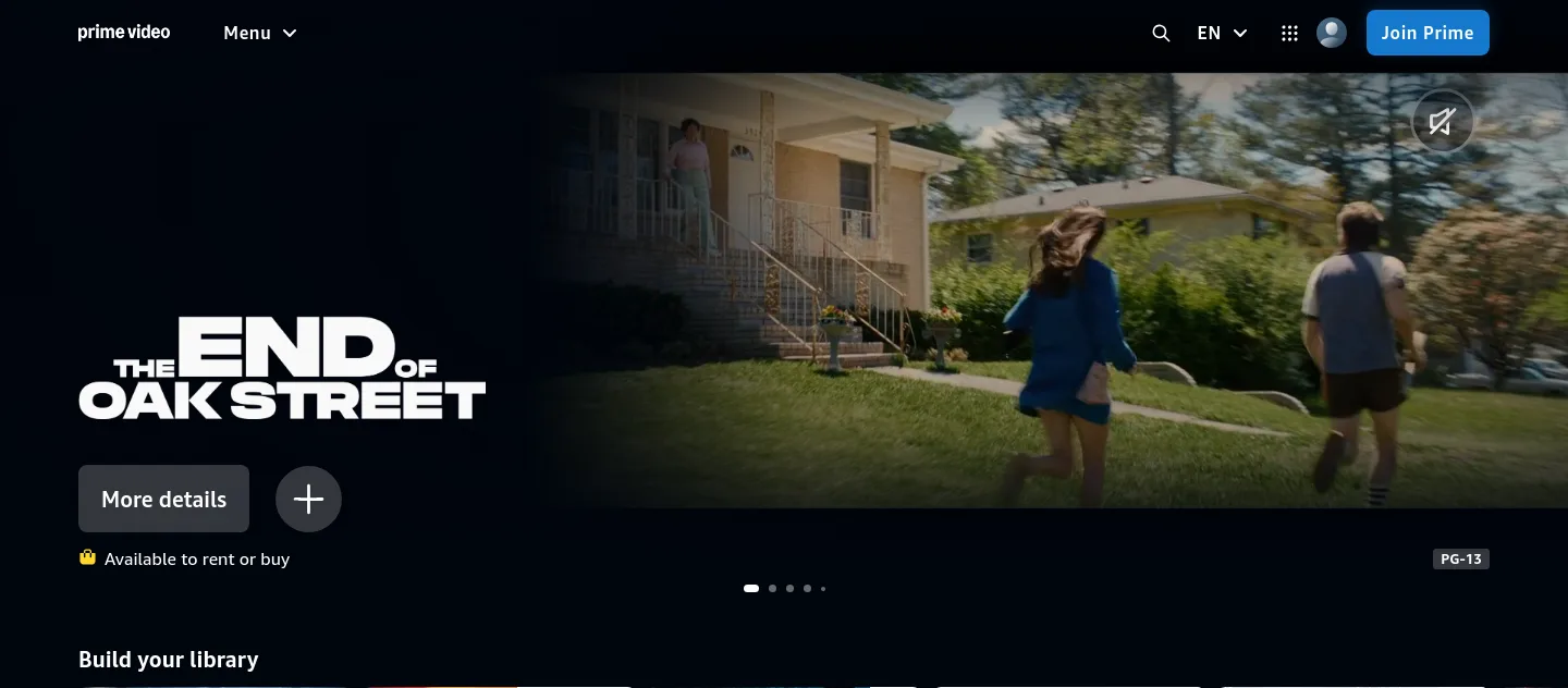 streamin.co — a real Hero section