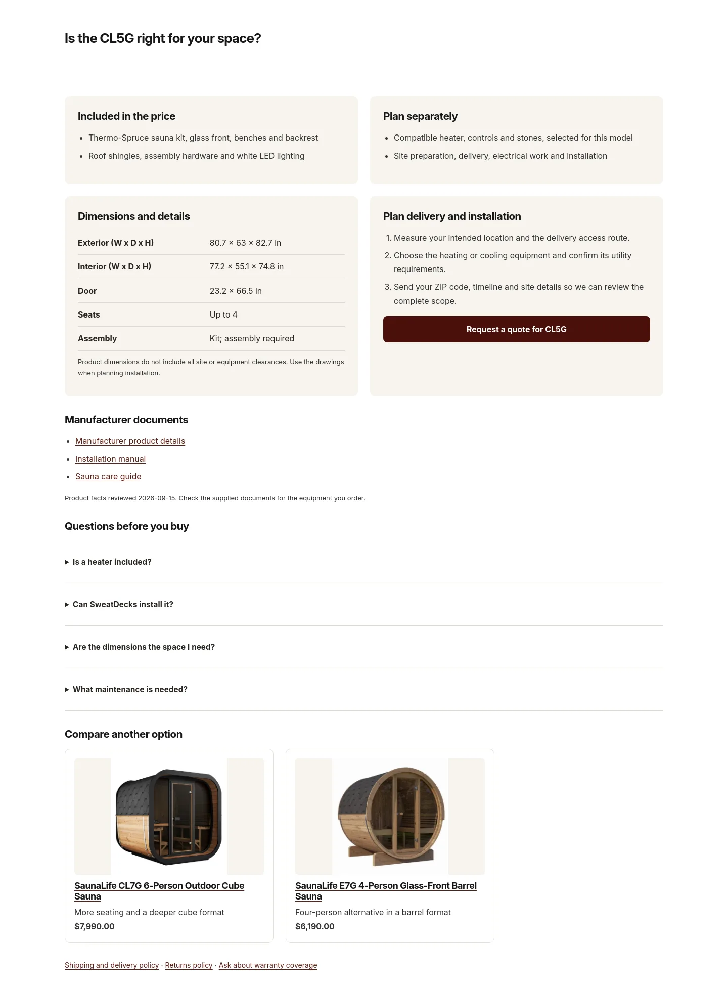 sweatdecks.com FAQ section
