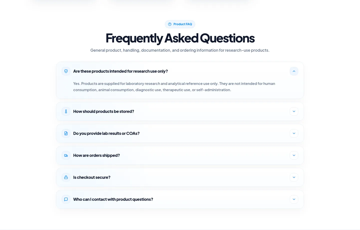 symbioticpharma.is FAQ section