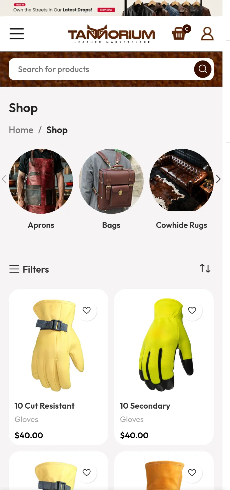 tannorium.com — a real CTA section
