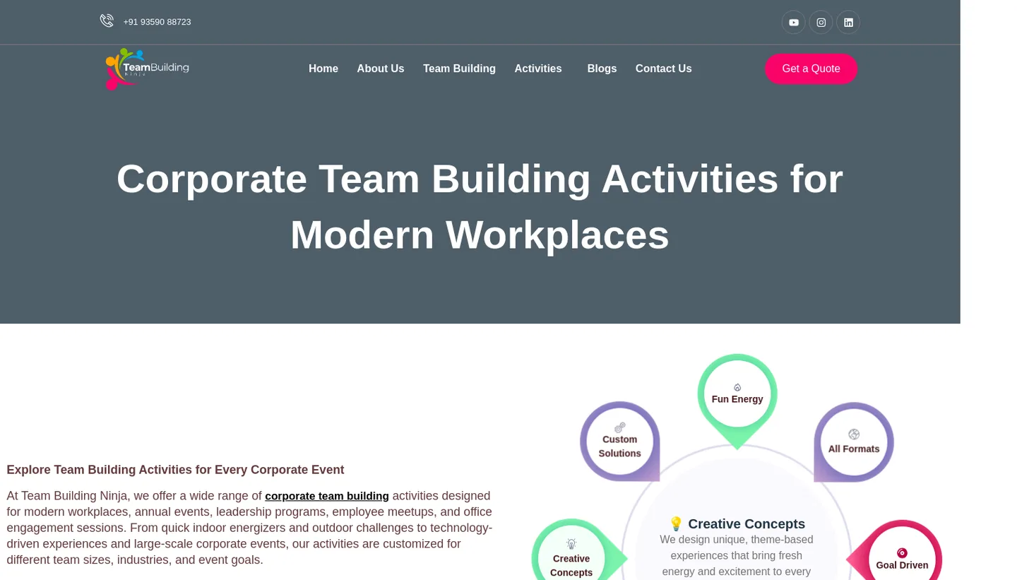 teambuildingninja.com