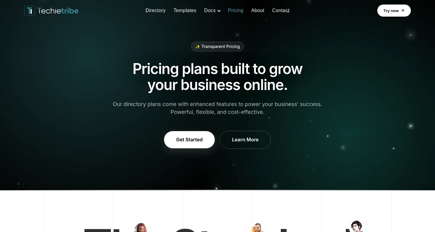 techietribe.ai Hero section