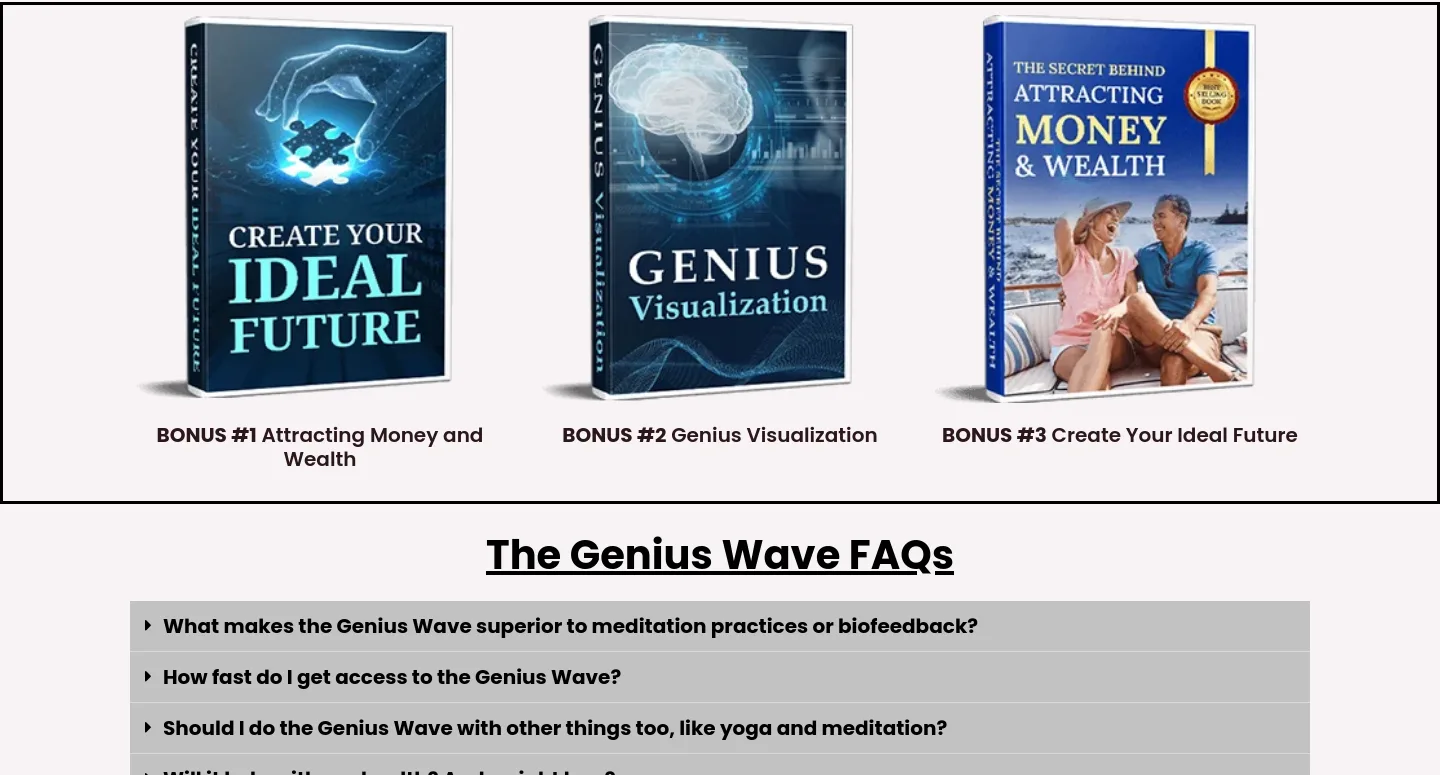 the-geniuswave.us — a real Logo Wall section