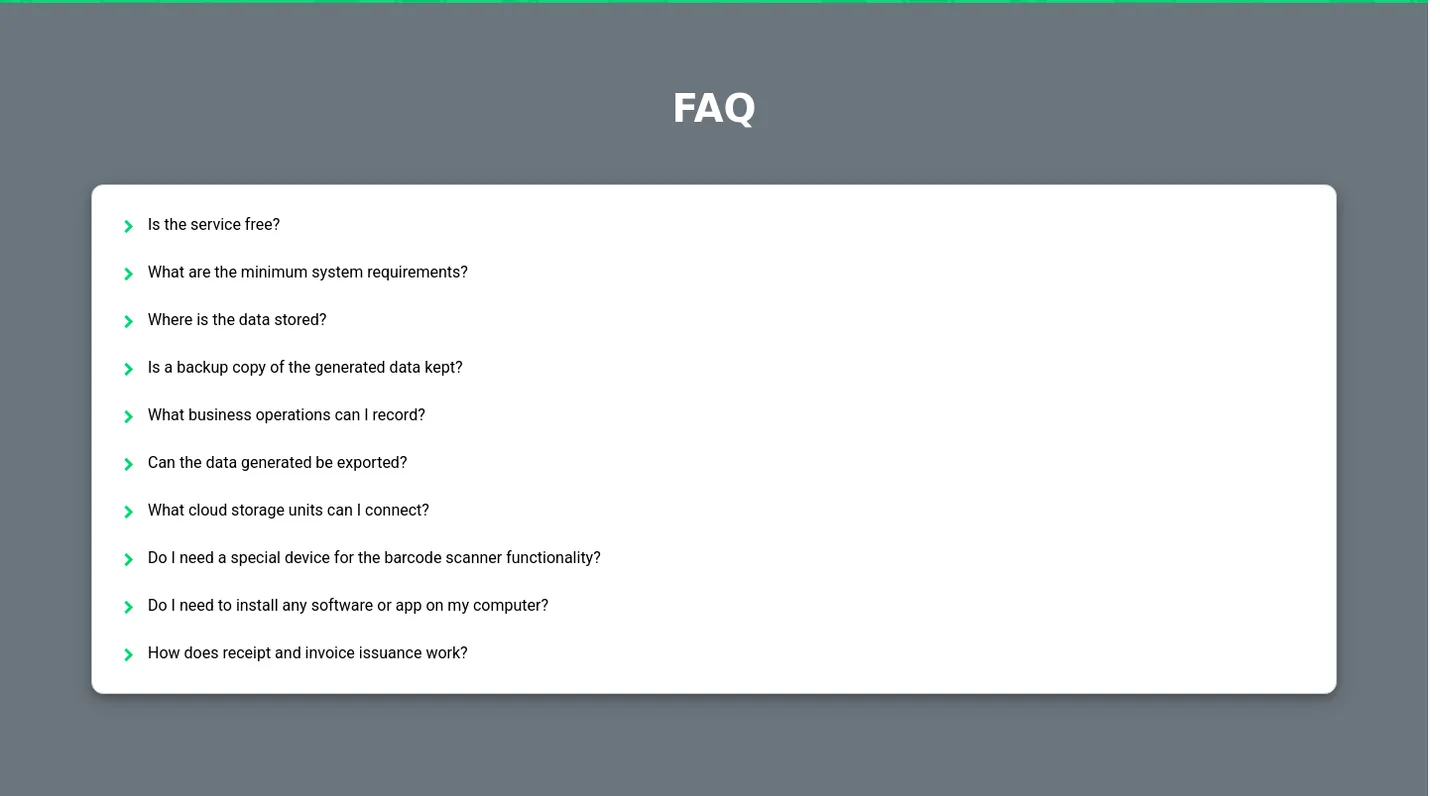theshoptools.com FAQ section