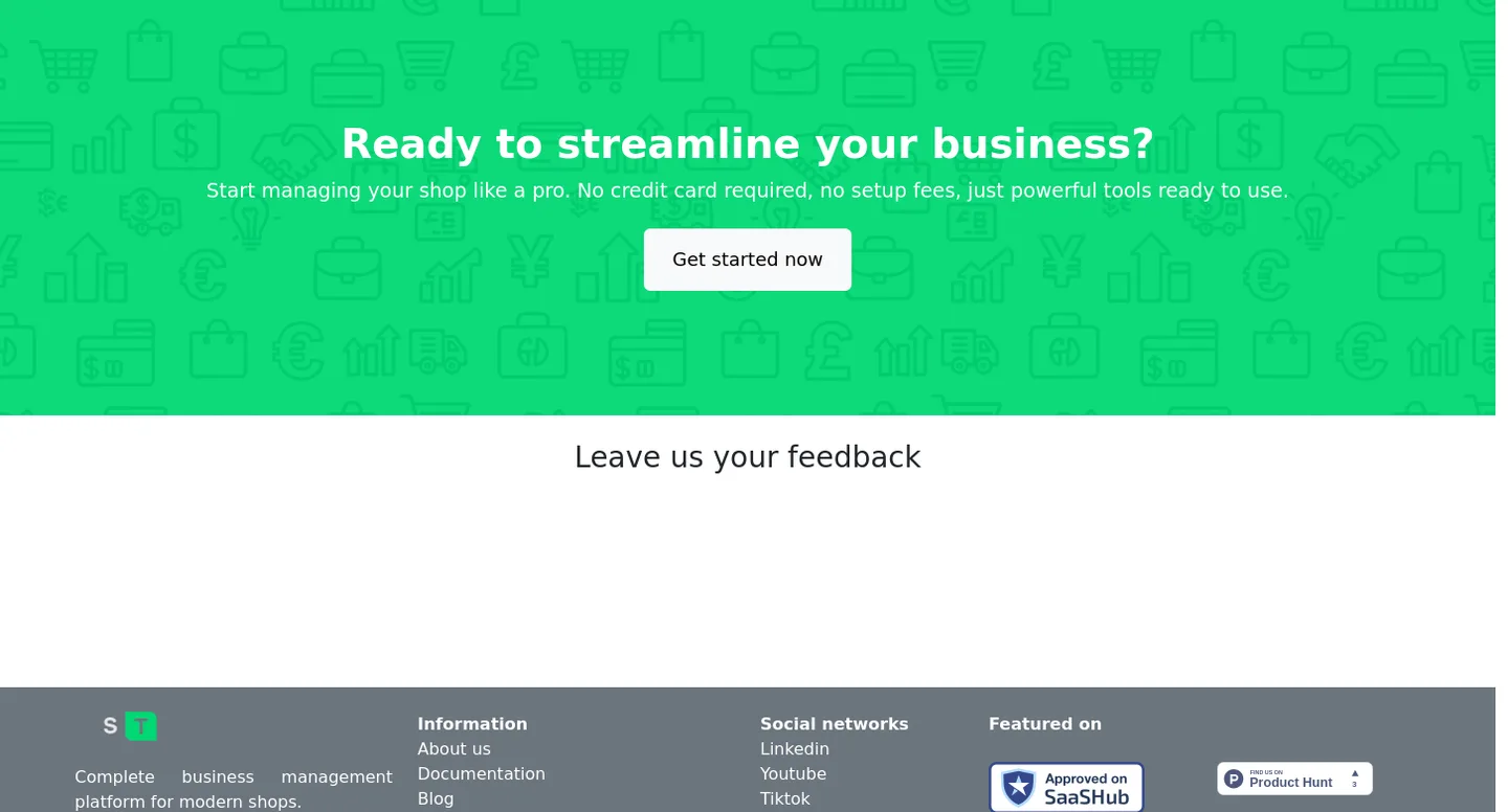 theshoptools.com CTA section
