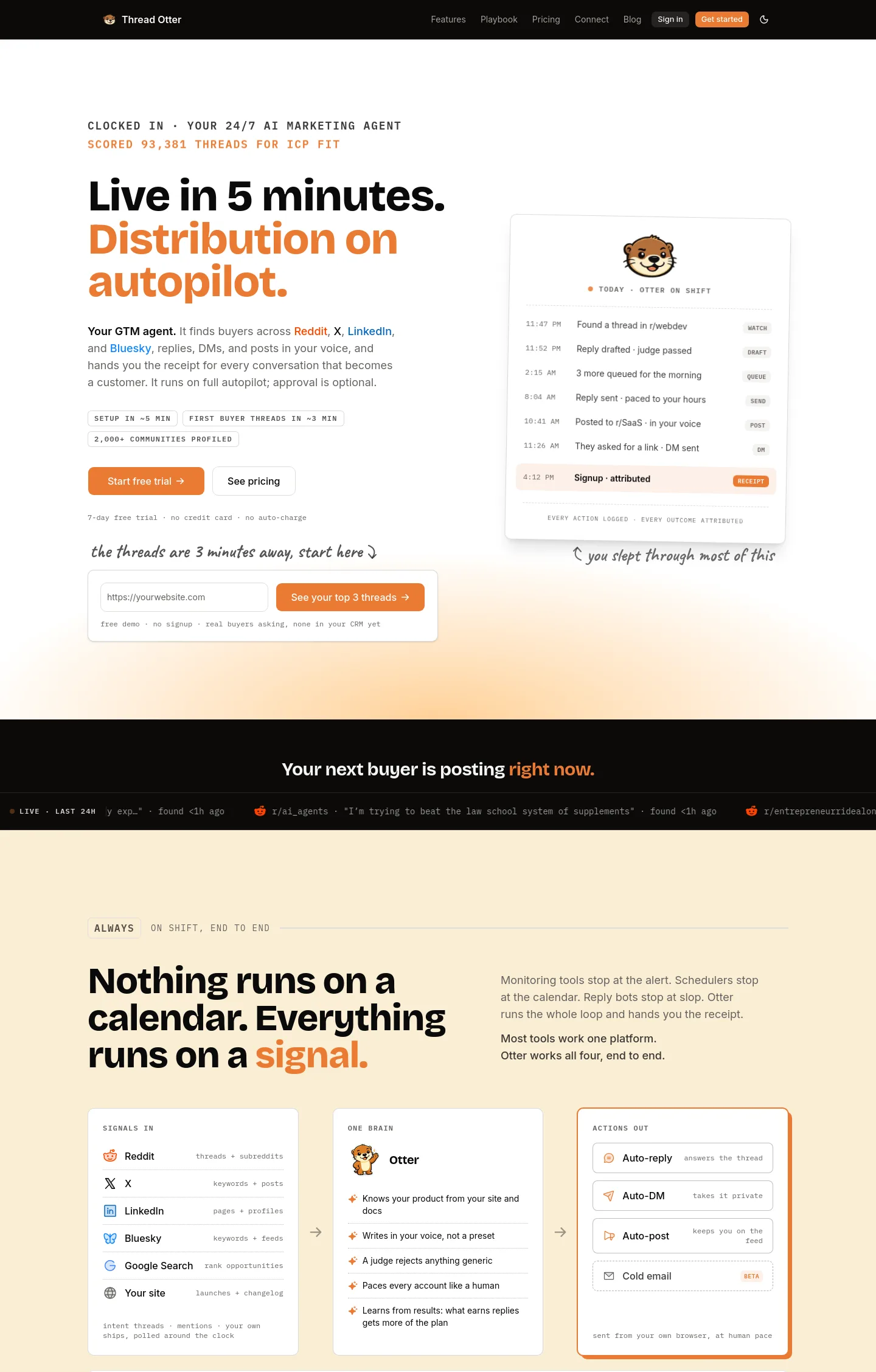 threadotter.com — The Pricing Page