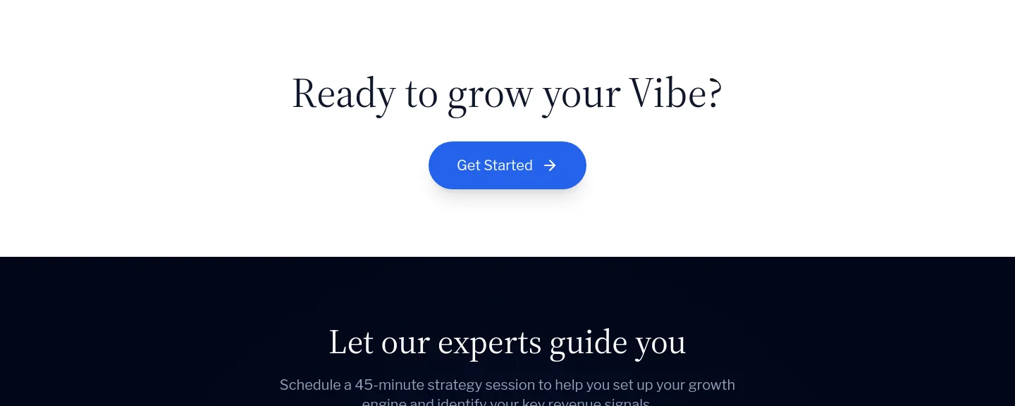 thrivestack.ai CTA section
