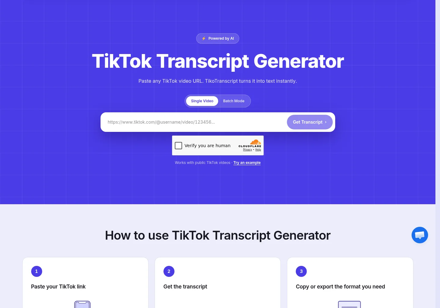 tikotranscript.com Hero