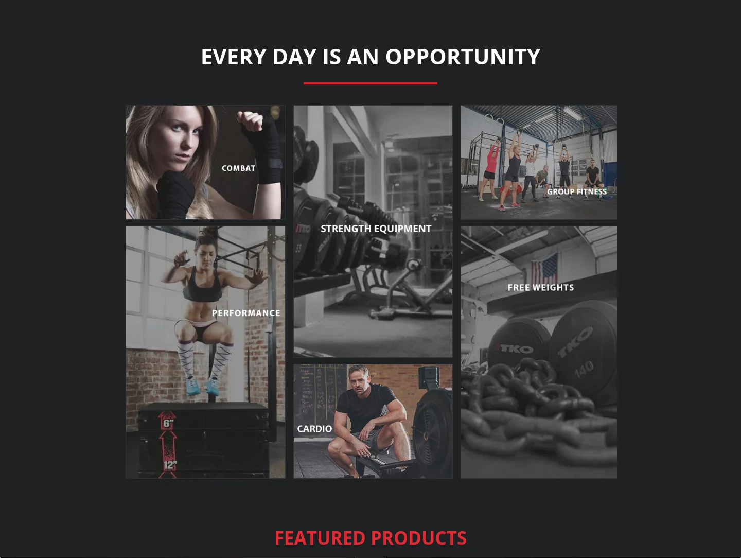 tkostrength.com — a real Logo Wall section