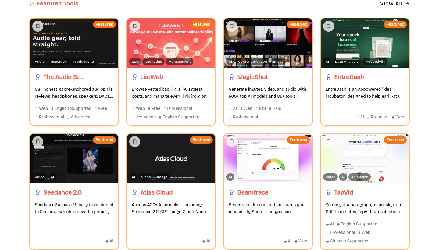 toolfame.com — a real Hero section
