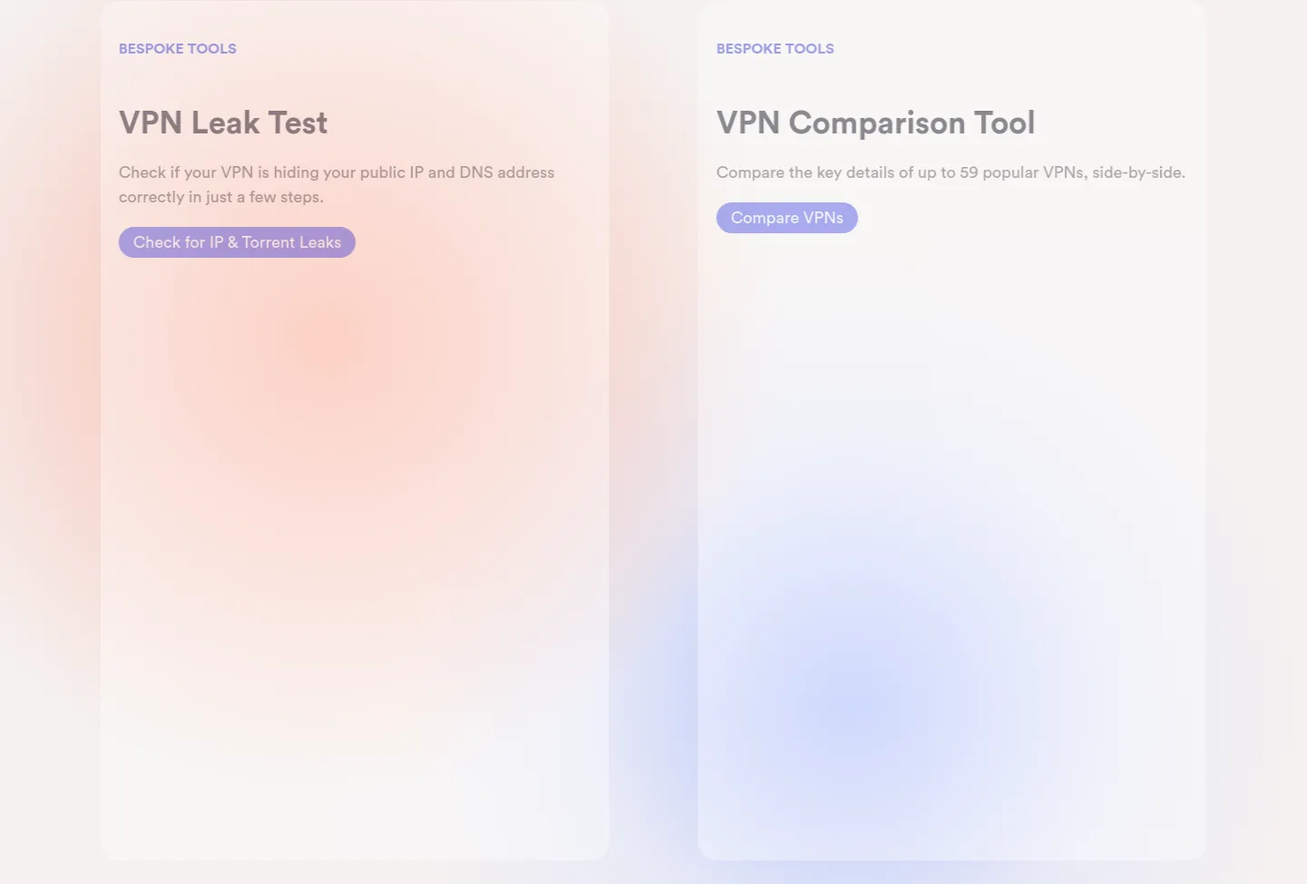 top10vpn.com — a real Comparison section