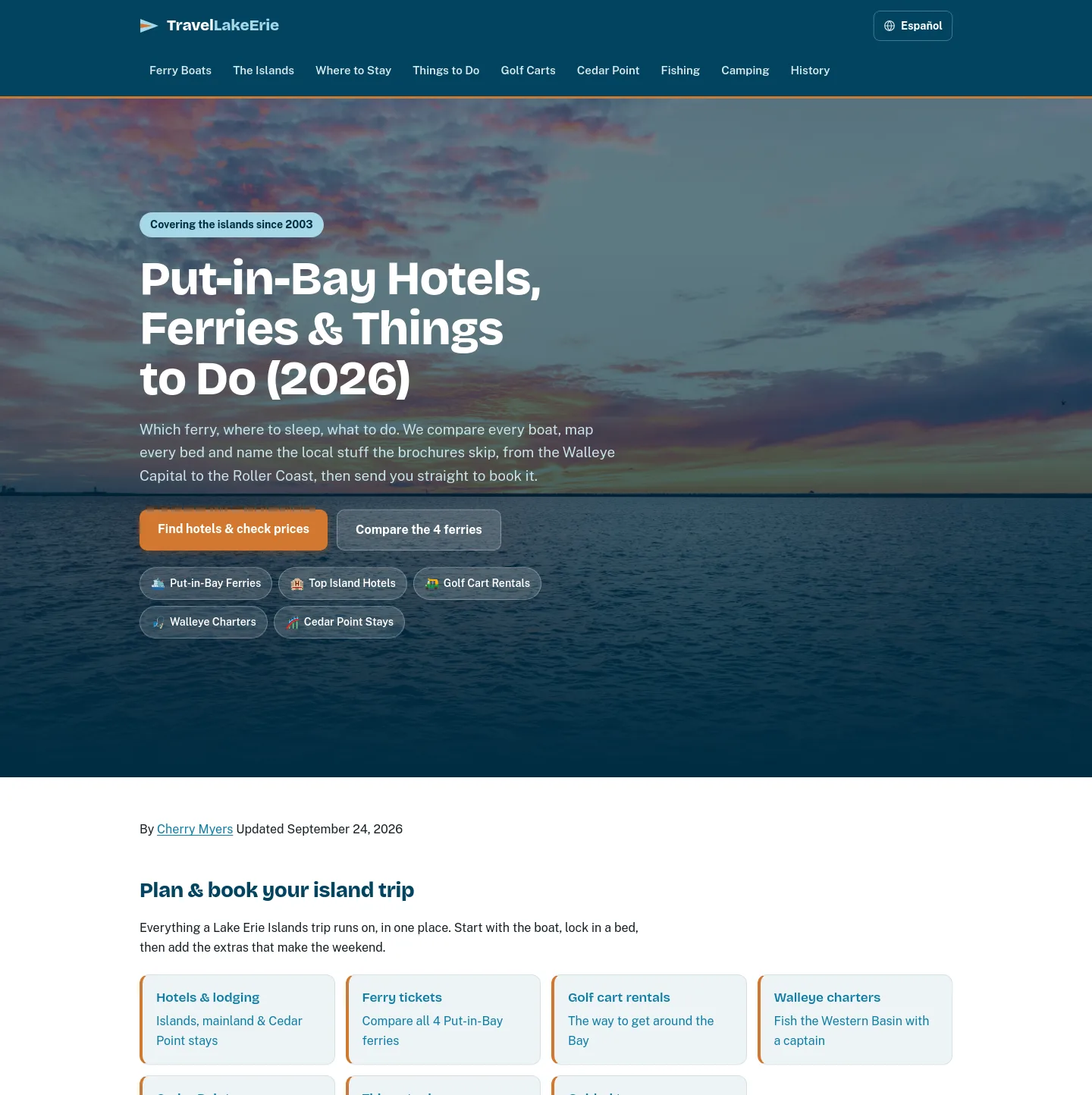 travellakeerie.com