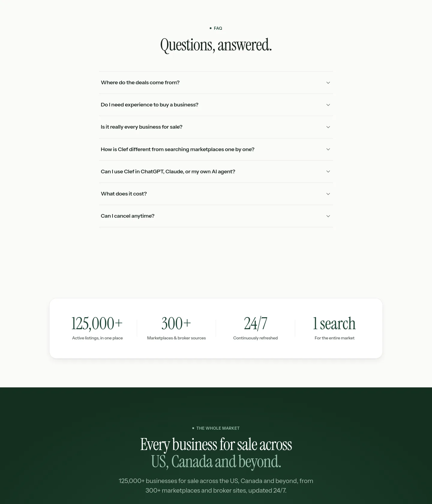 tryclef.com FAQ section