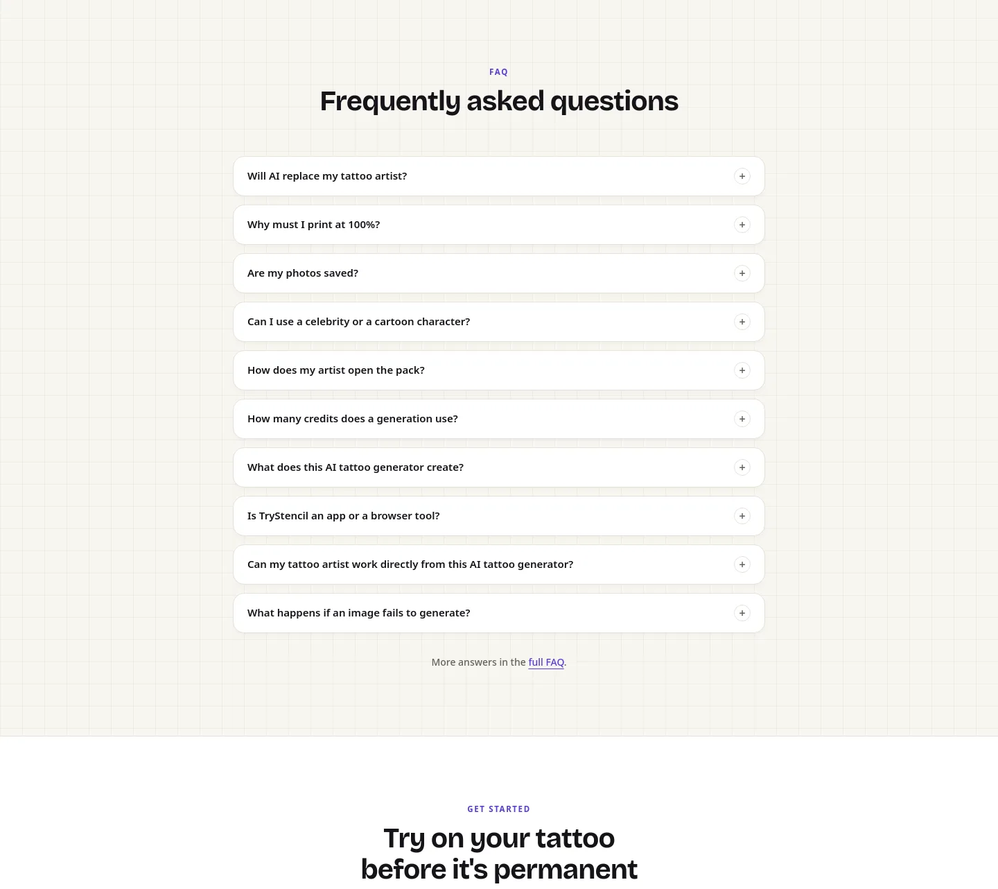 trystencil.org — FAQ