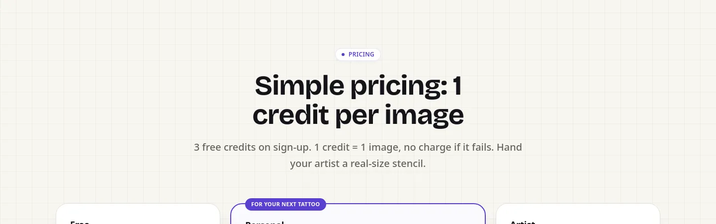 trystencil.org Hero section