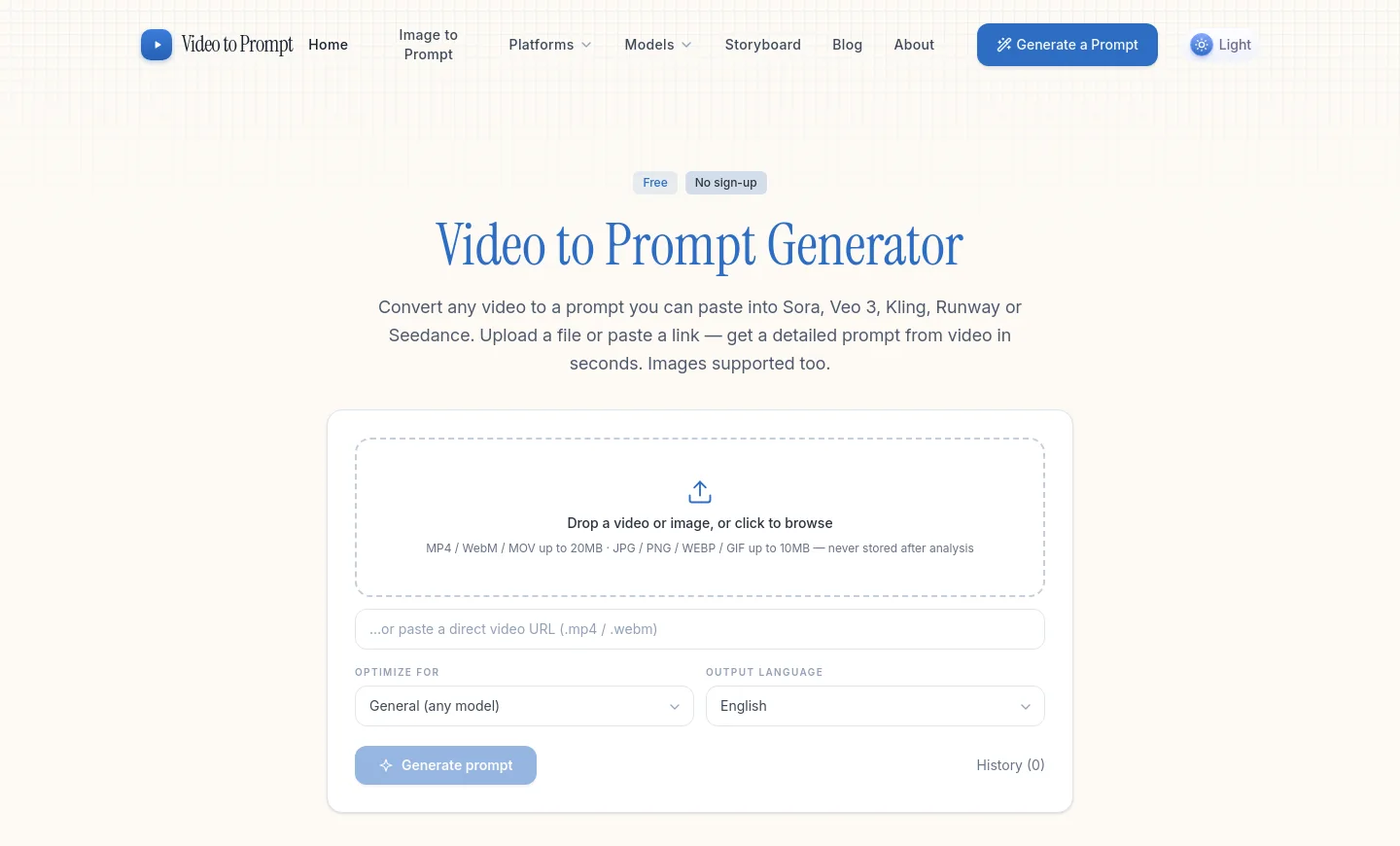 tryvideotoprompt.com