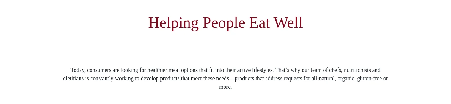 tysonfoods.com — a real Hero section