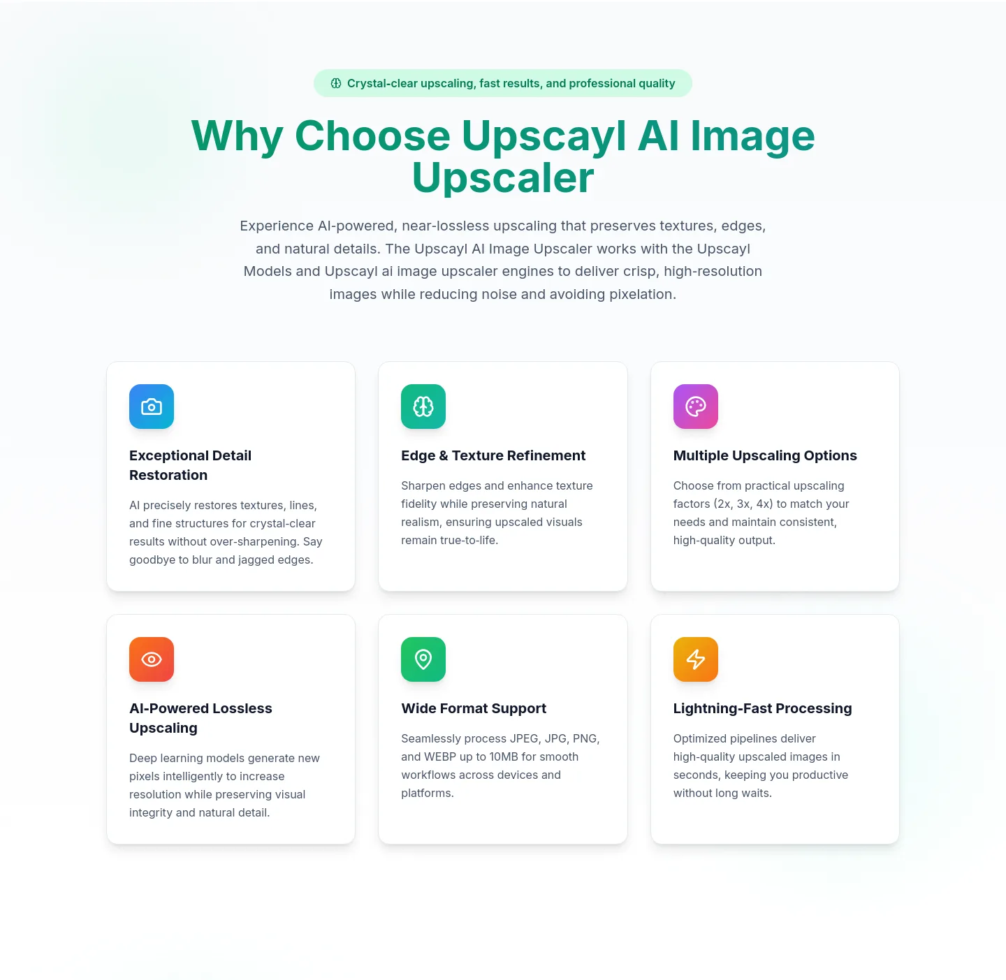 upscayl.app — Logo Wall
