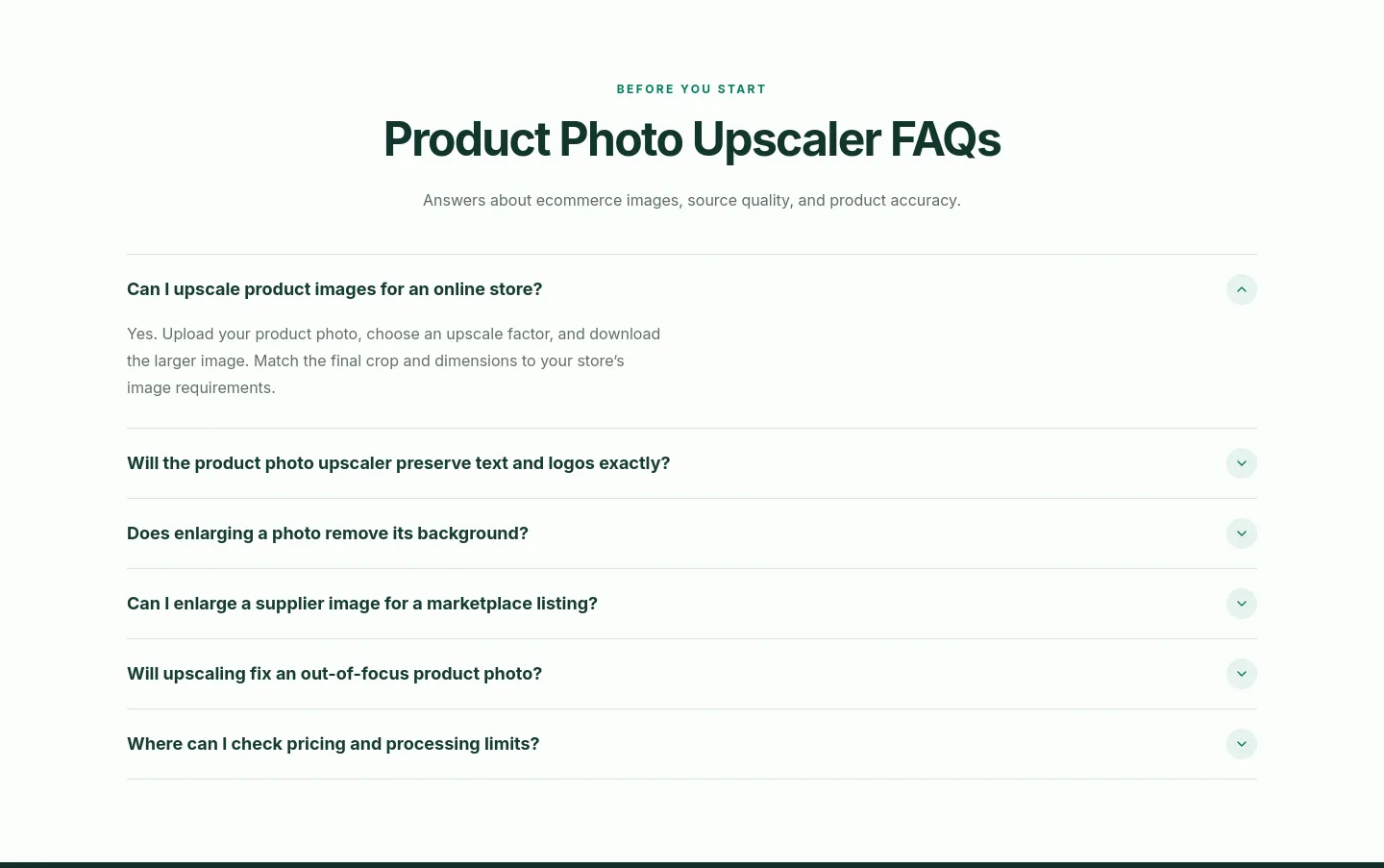 upscayl.app FAQ section