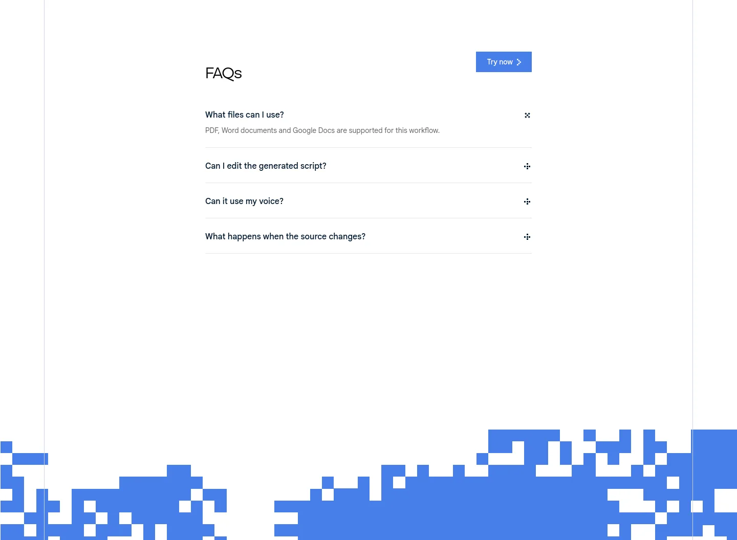 usevelo.ai — a real FAQ section
