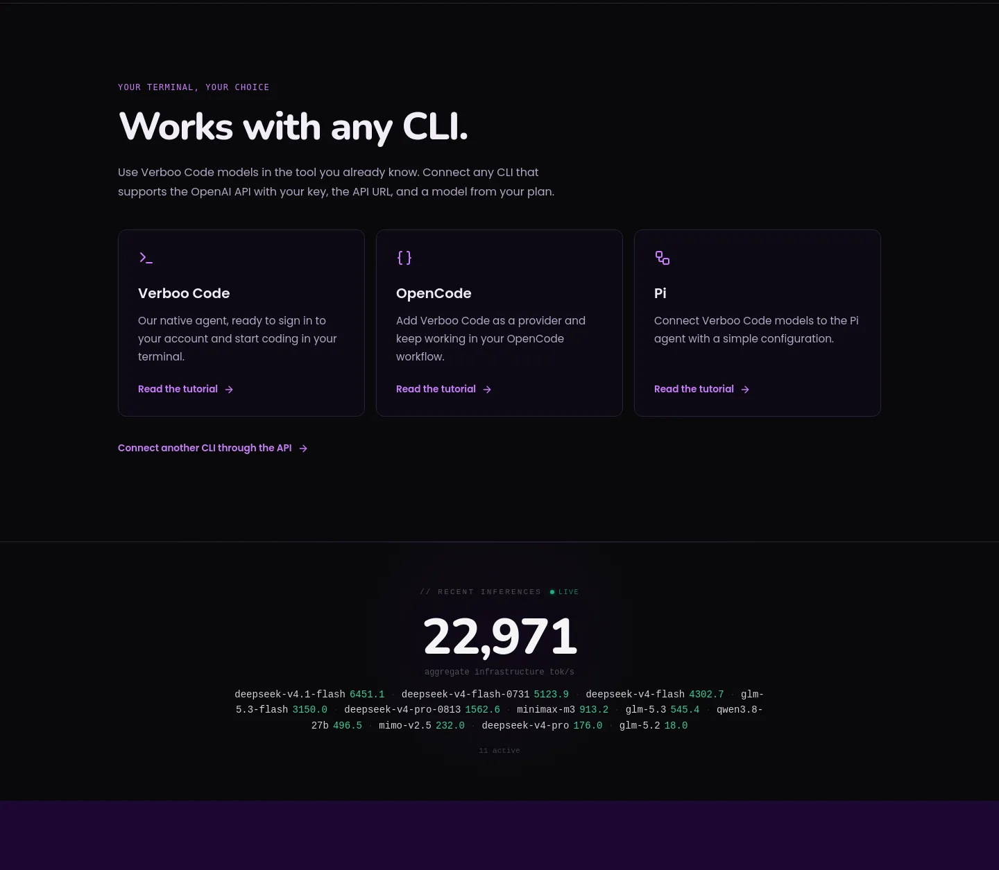 verboo.ai — a real Logo Wall section