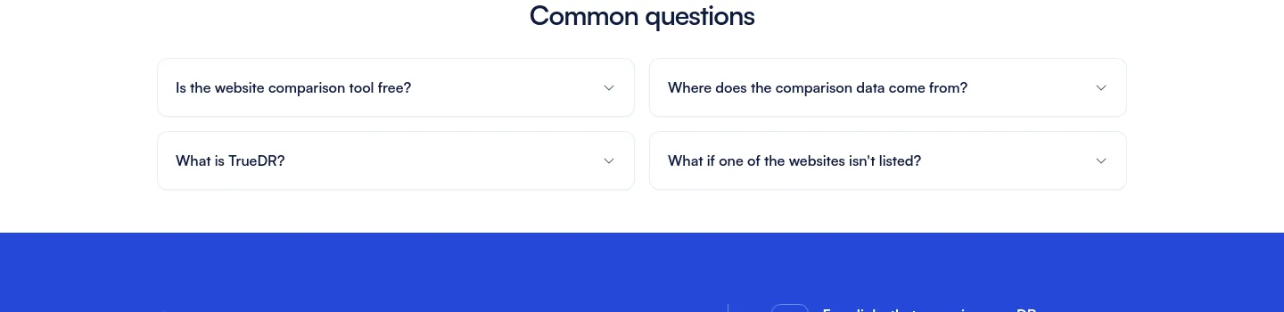 verifieddr.com FAQ section