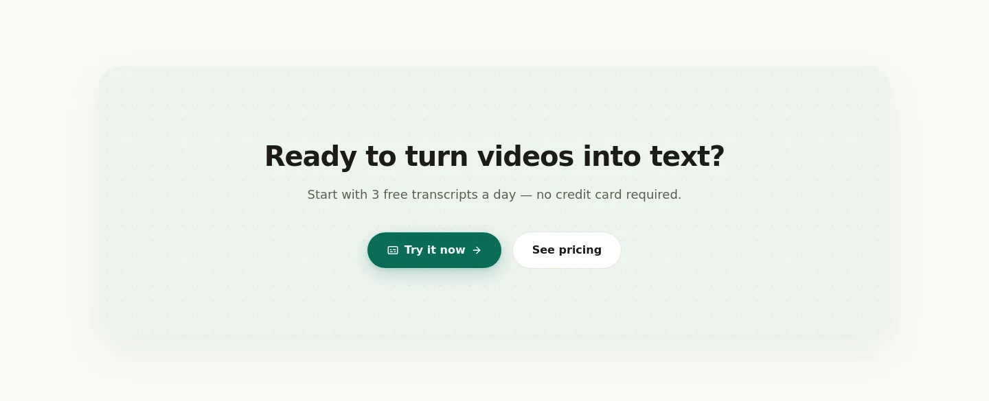 videotoscript.app CTA section