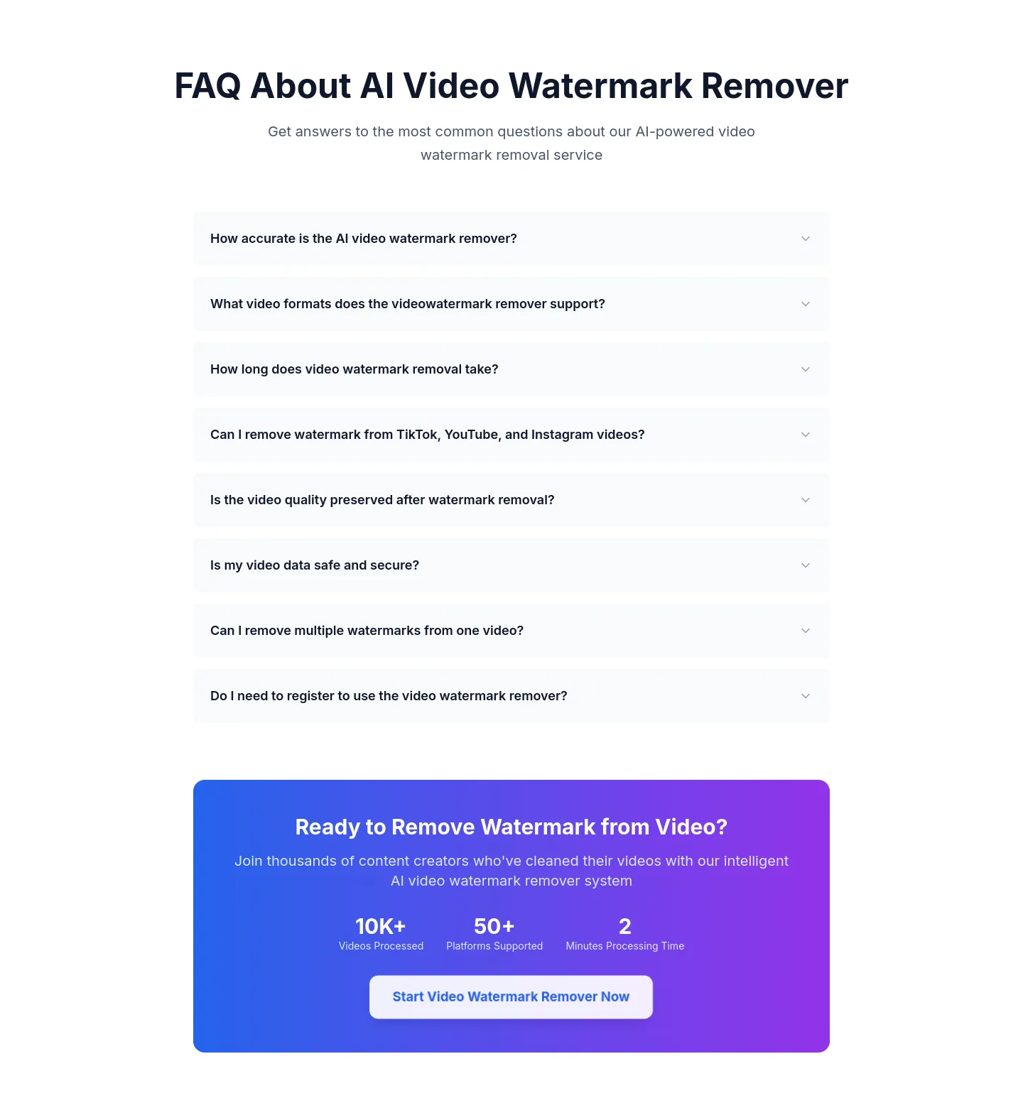videowatermarkremover.org FAQ section