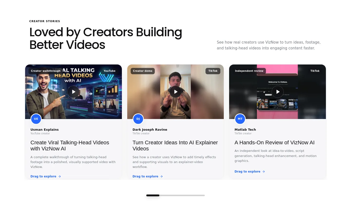 viznow.ai — a real Logo Wall section