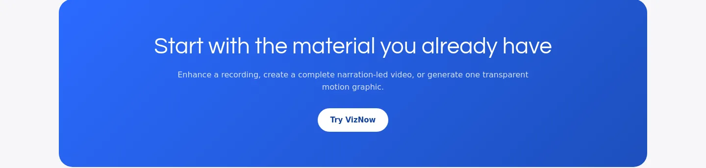 viznow.ai CTA section