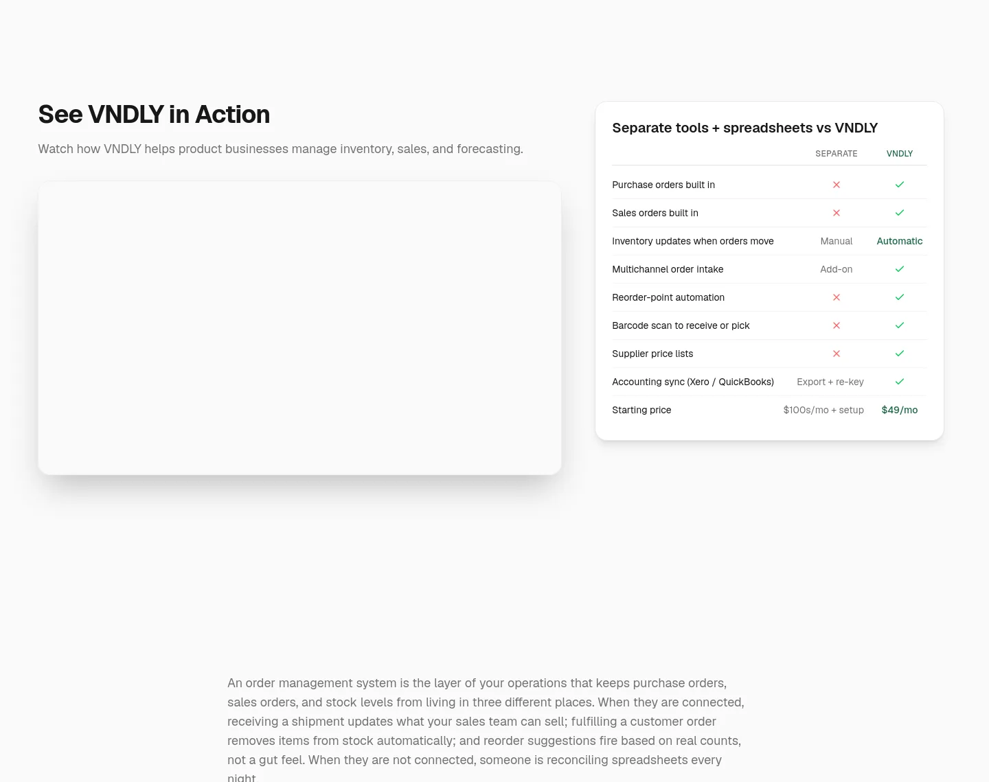 vndly.io Pricing section