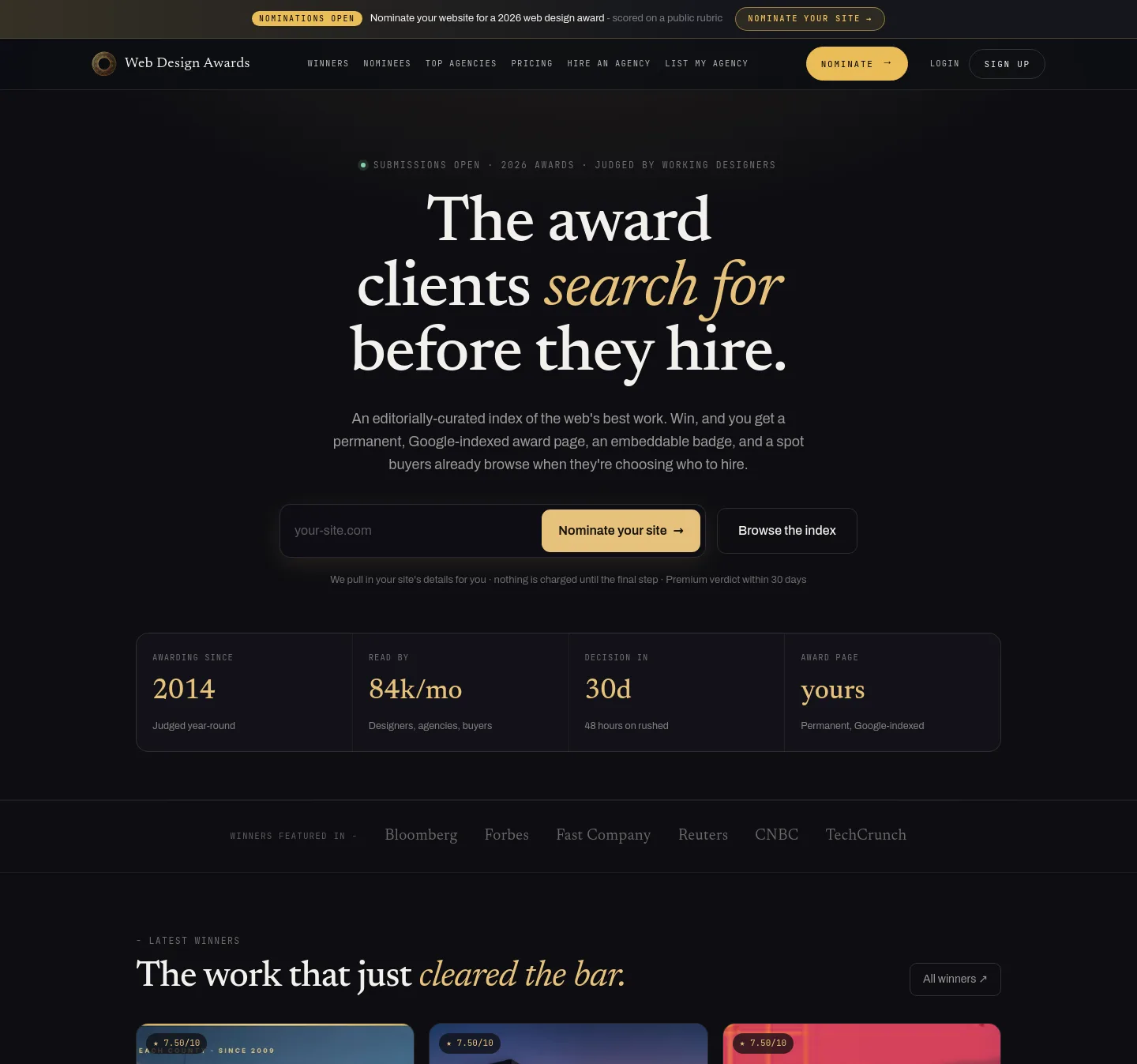 webdesignawards.io