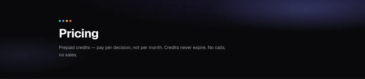 whittleos.com — a real Hero section