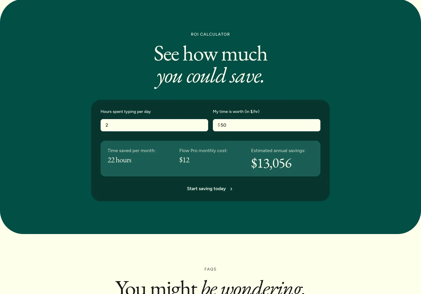 wisprflow.ai — a real Pricing section
