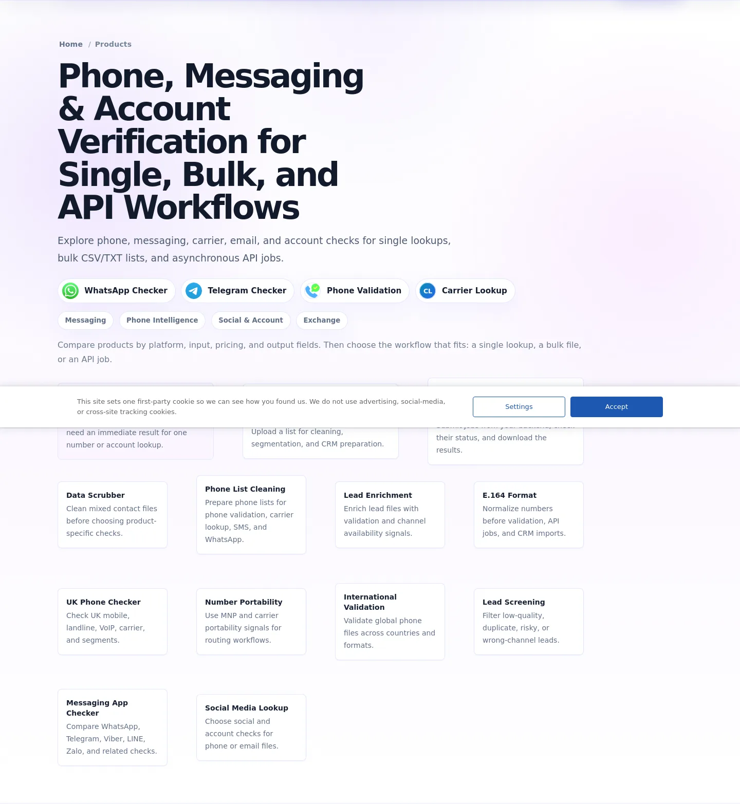 zelnum.com Hero section