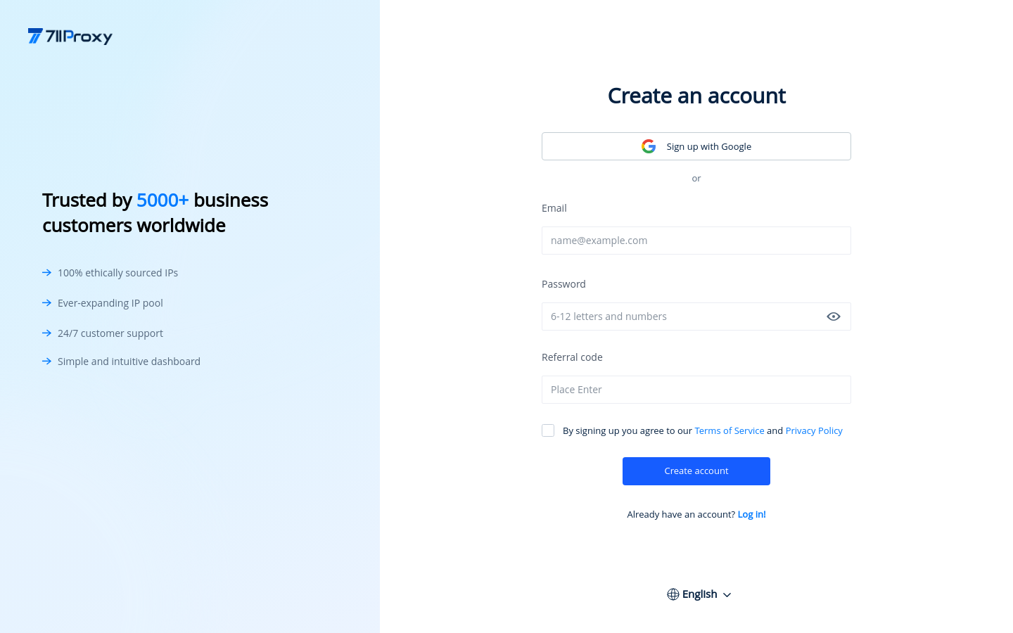 Signup