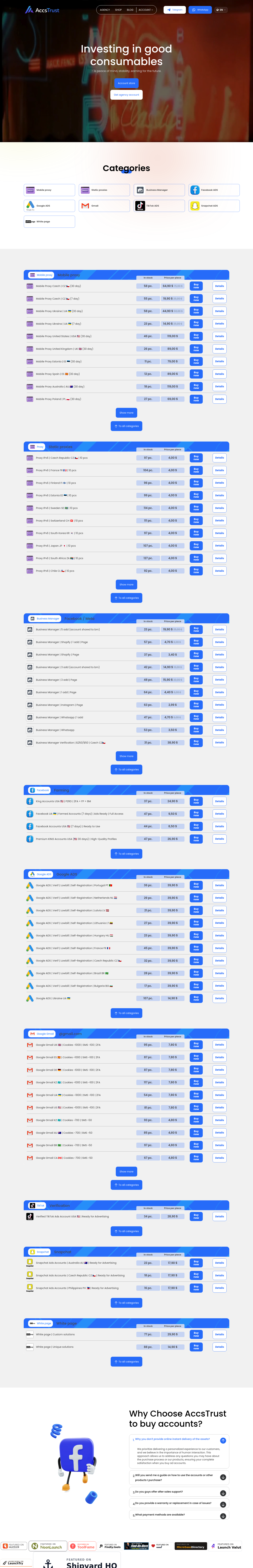 accstrust.com — The Trust Wall