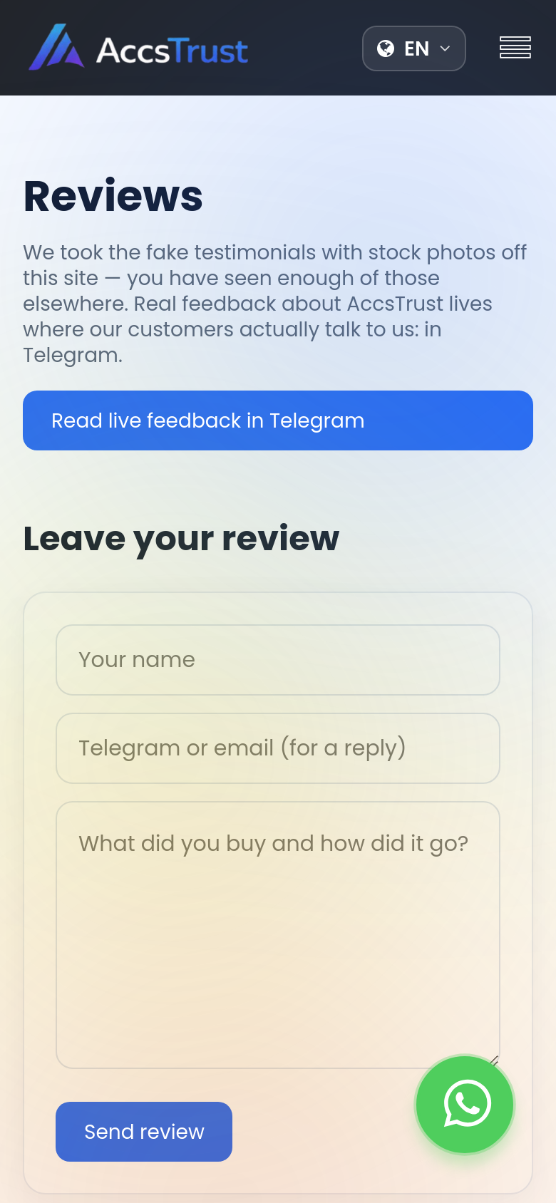 Reviews