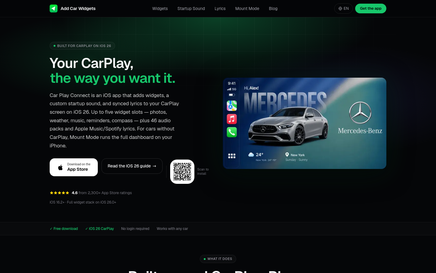 Captured Homepage / Lander