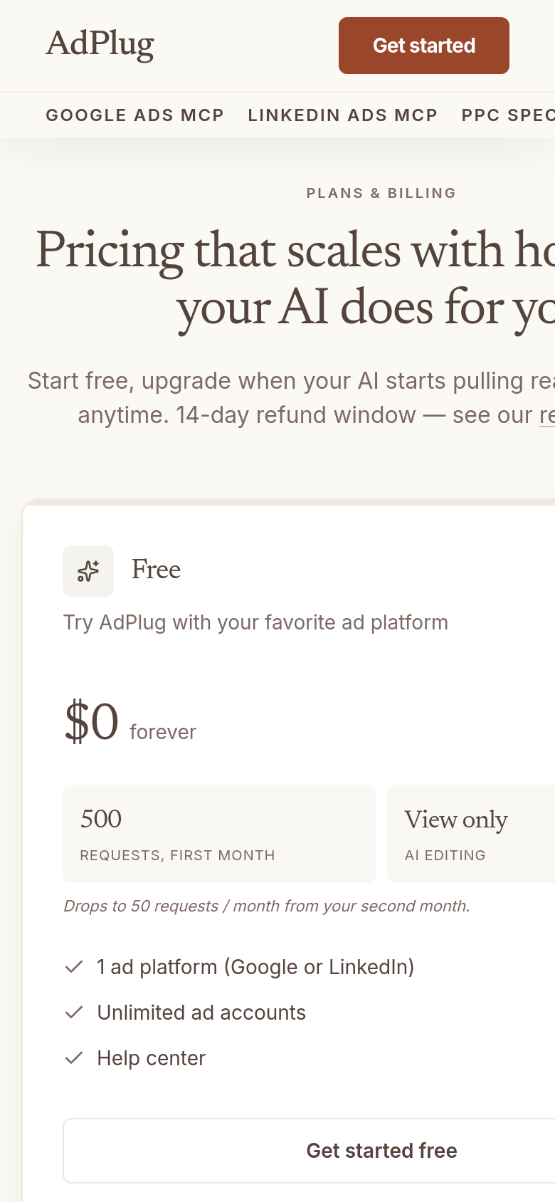 Pricing