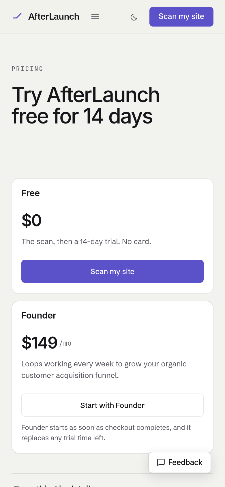 Pricing