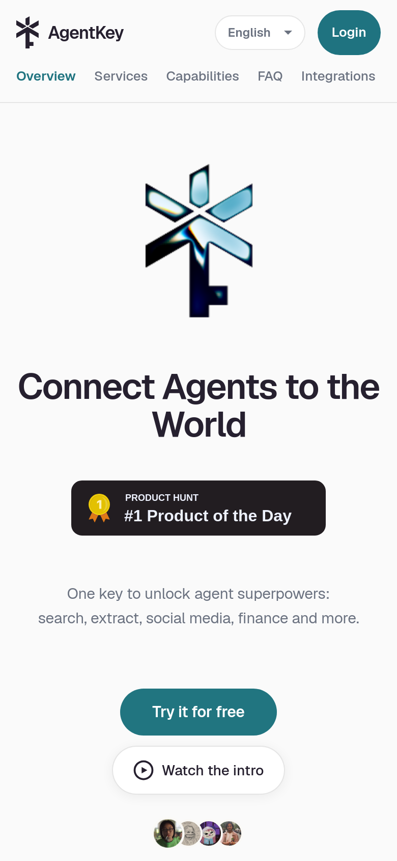 Homepage / Lander